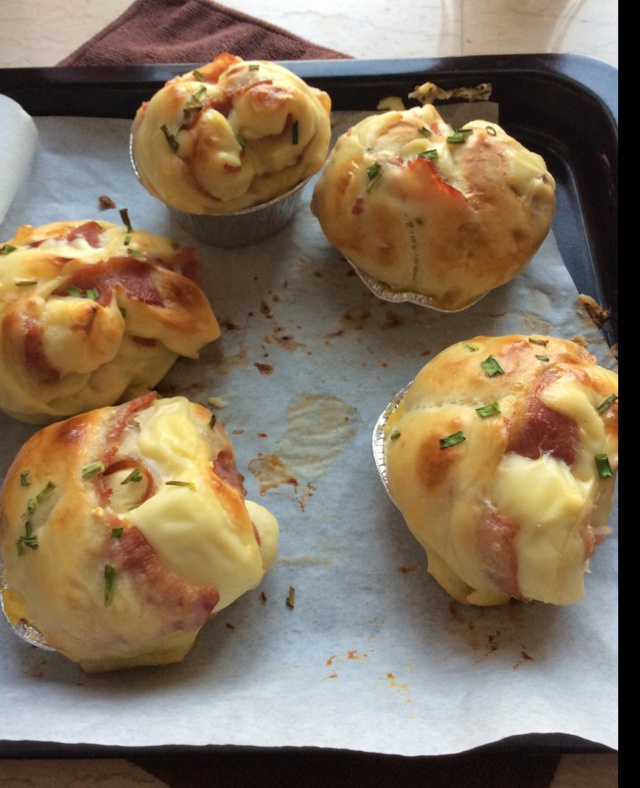 培根乳酪小面包