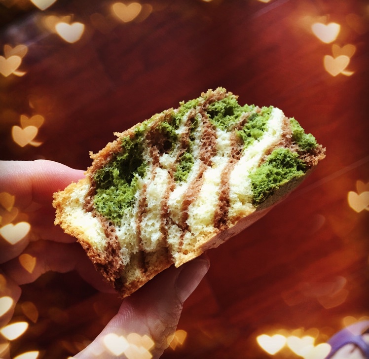 斑马纹戚风蛋糕