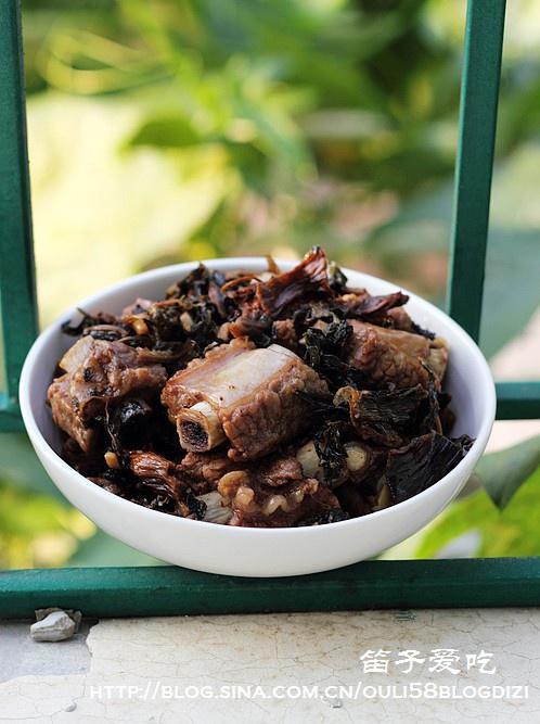 梅菜蒸排骨的做法