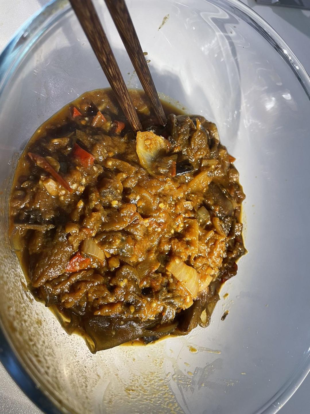 茄子焖面