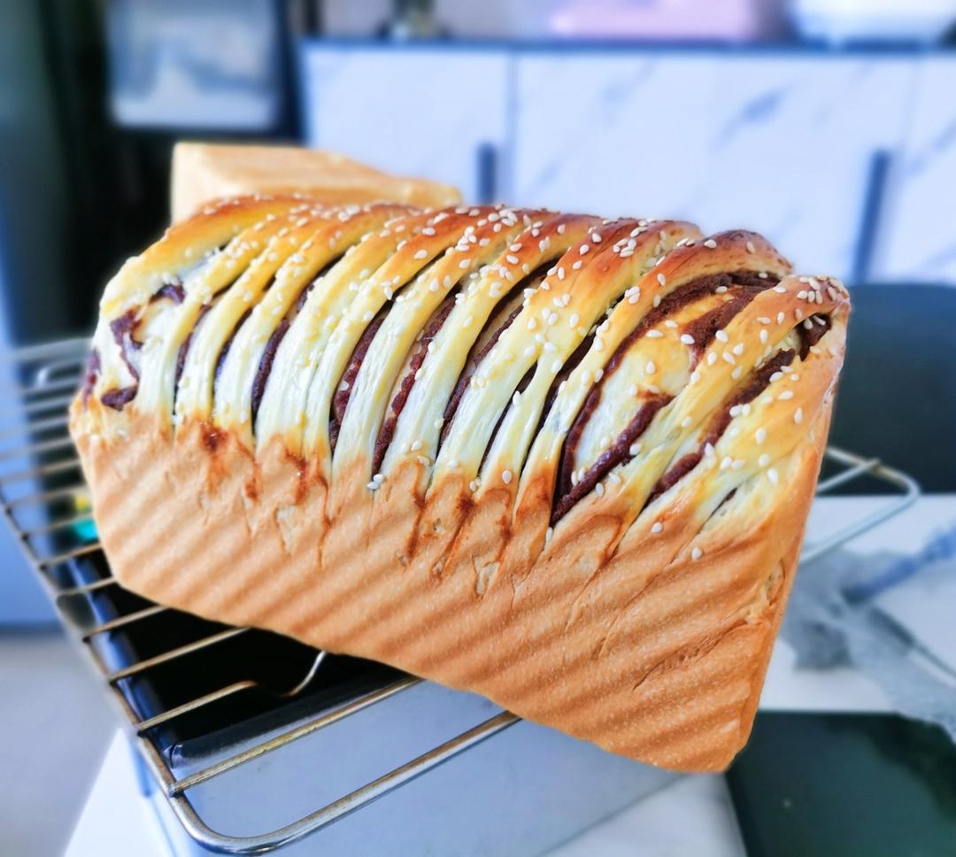 豆沙吐司
