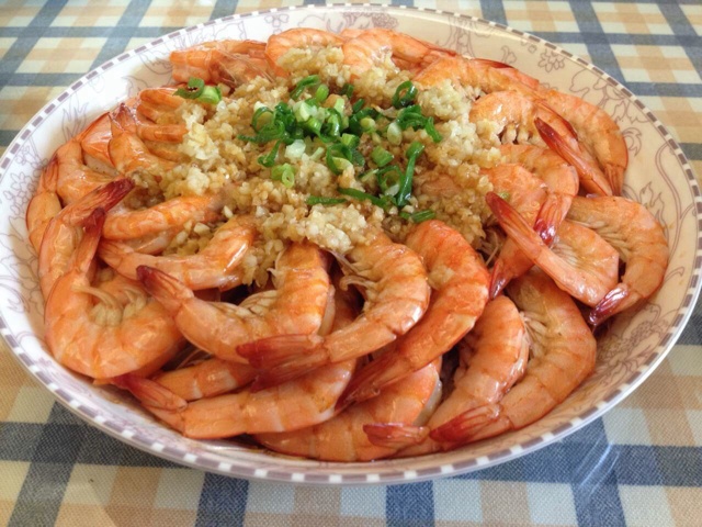 蒜蓉粉丝蒸大虾
