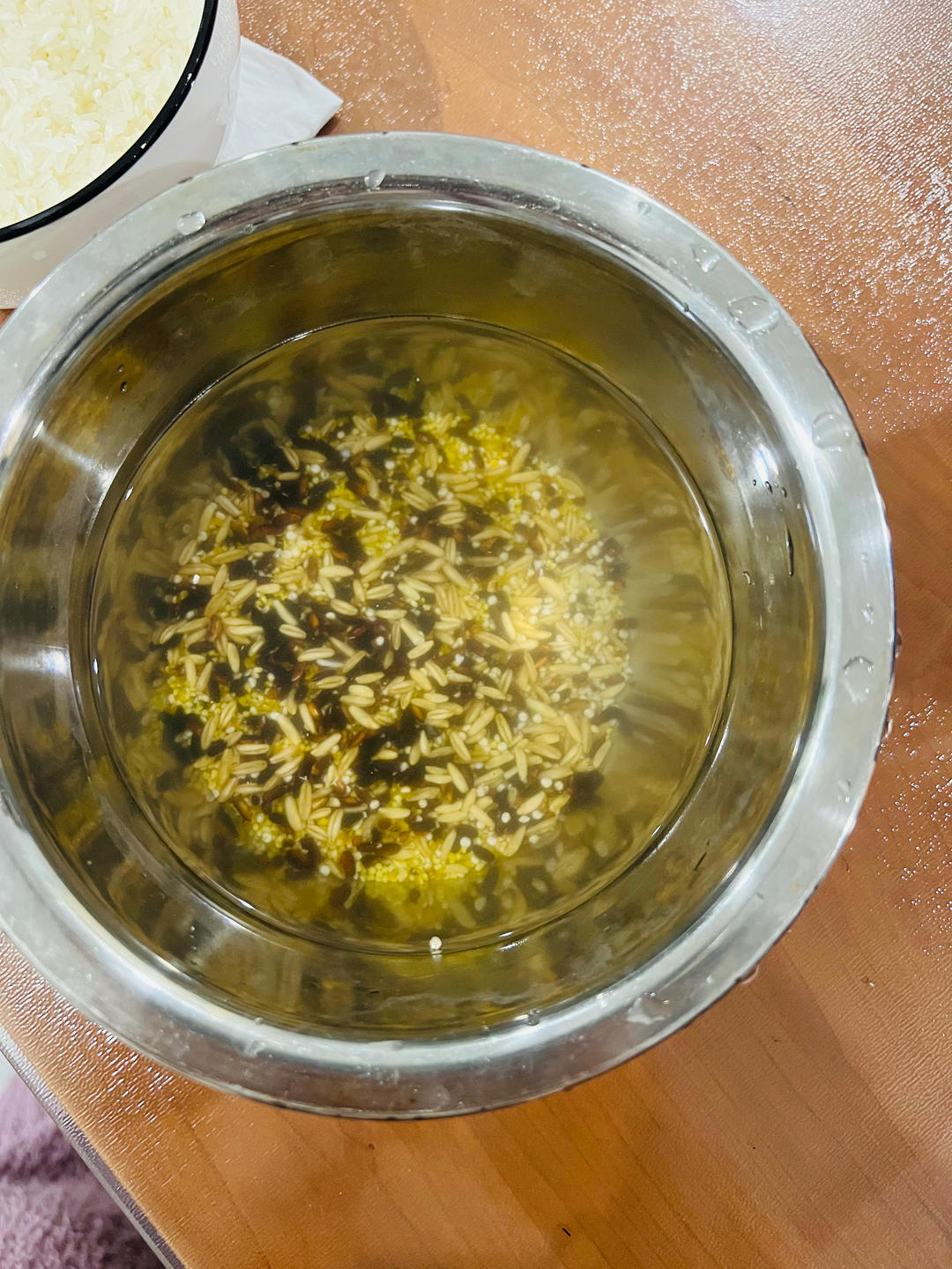 瑶柱虾仁蒸蛋羹+杂粮饭【3月北鼎蒸炖锅食谱】