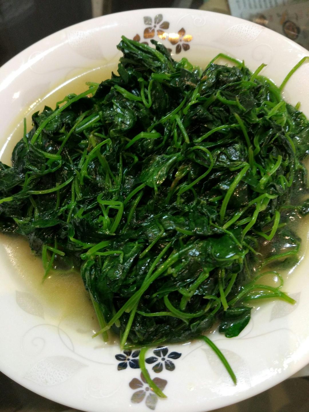 酒香草头(金花菜)
★中国菜★