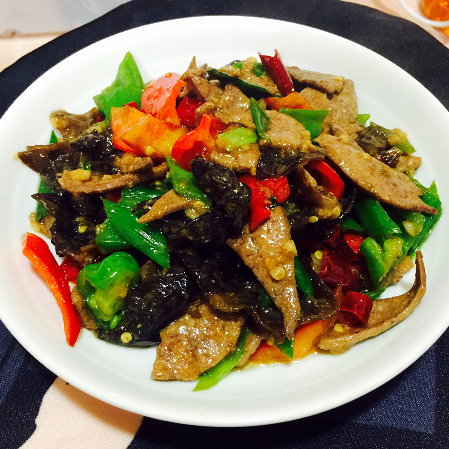 bb^cake^做的熘肝尖