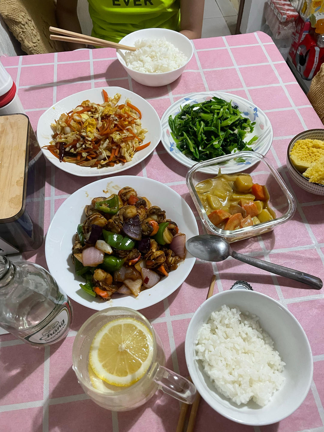 家常小炒扇贝肉