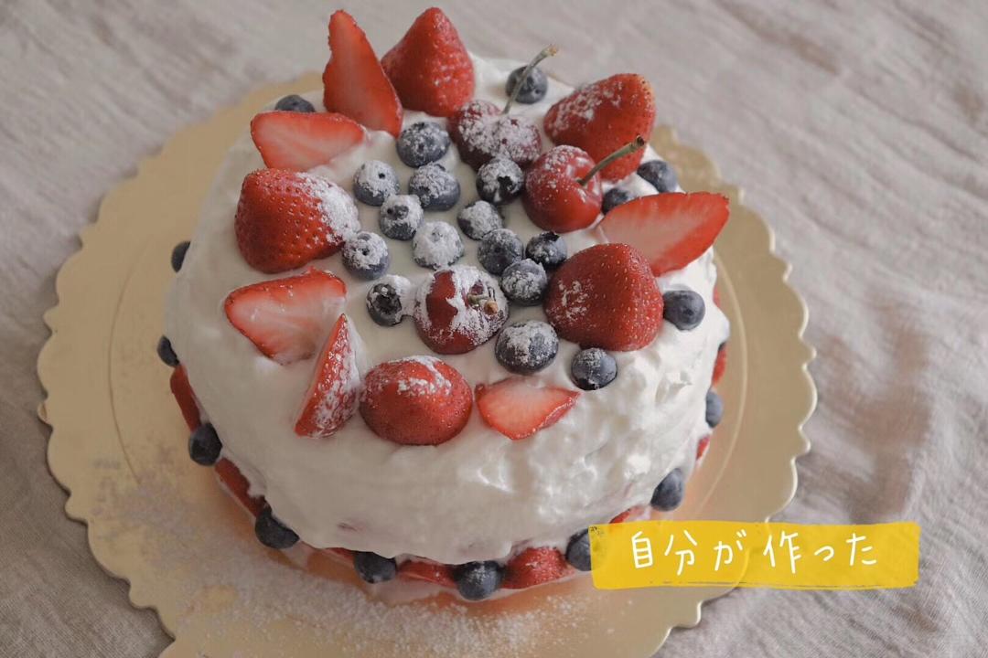 超级简单的味多美同款生日蛋糕（6寸），新手也能高度还原