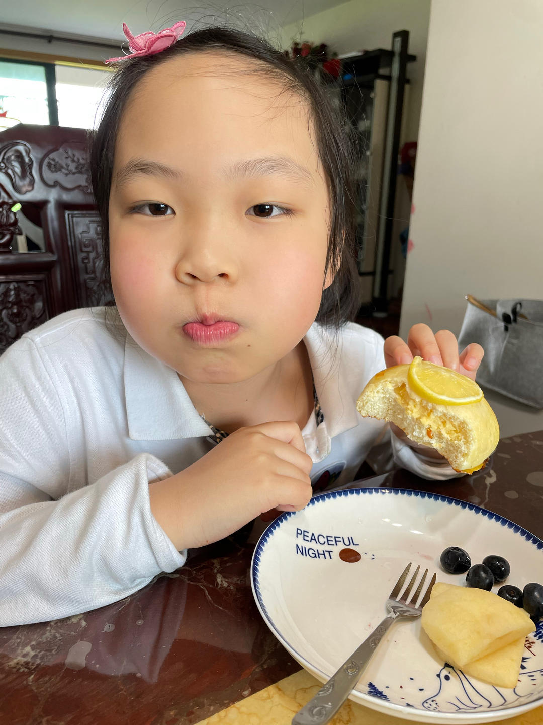 特特特别清新的柠檬酸奶面包，我爱！