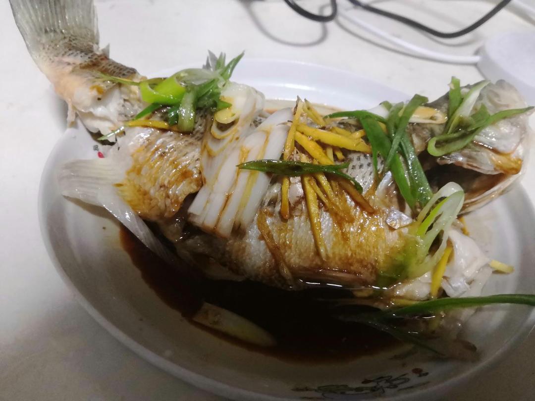 超入味清蒸鱼～清蒸鲈鱼桂花鱼（家常独创）