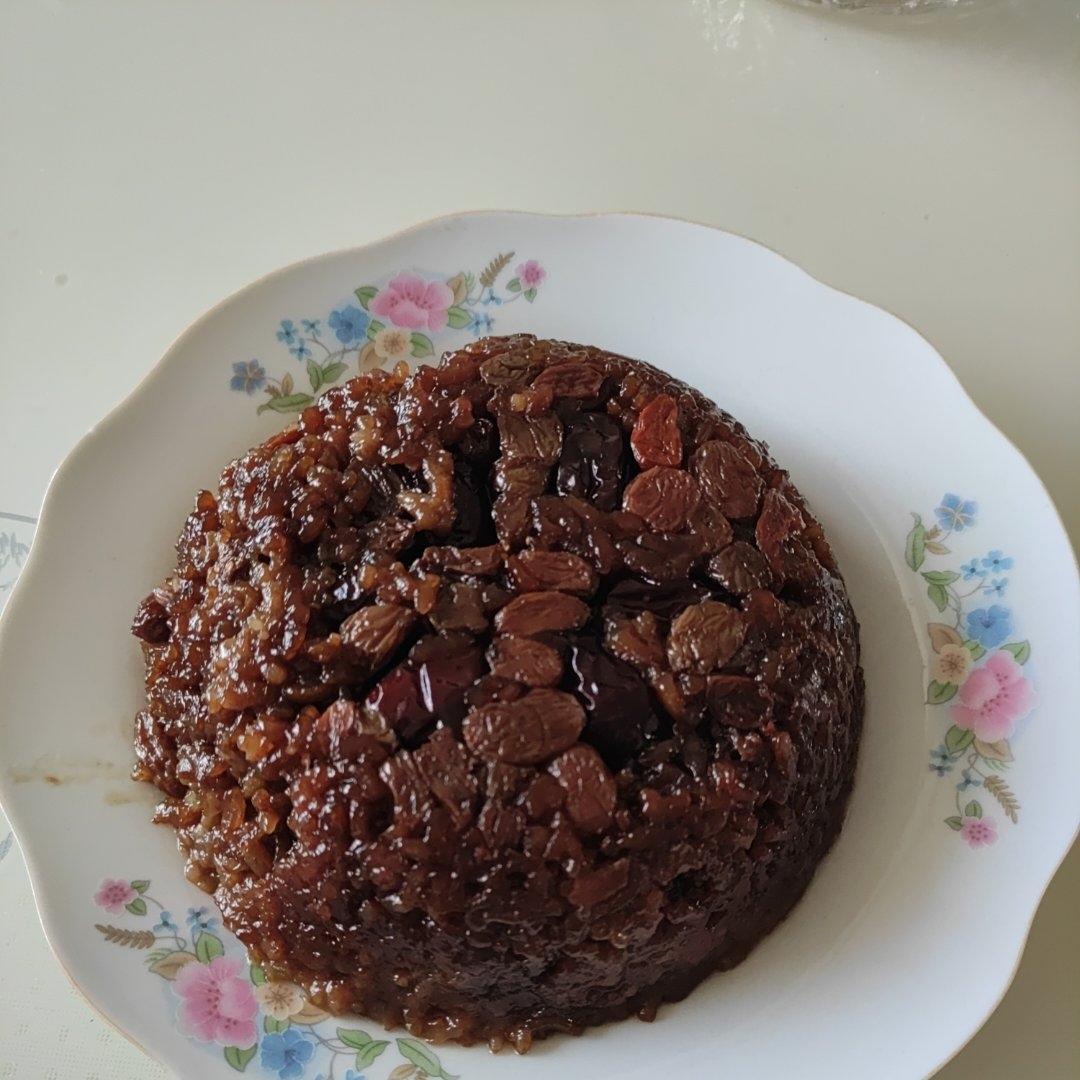 甜甜的红糖糯米饭