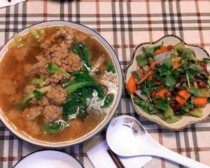 牛肉🐂丸子🍡小白菜🥬汤的做法 步骤17