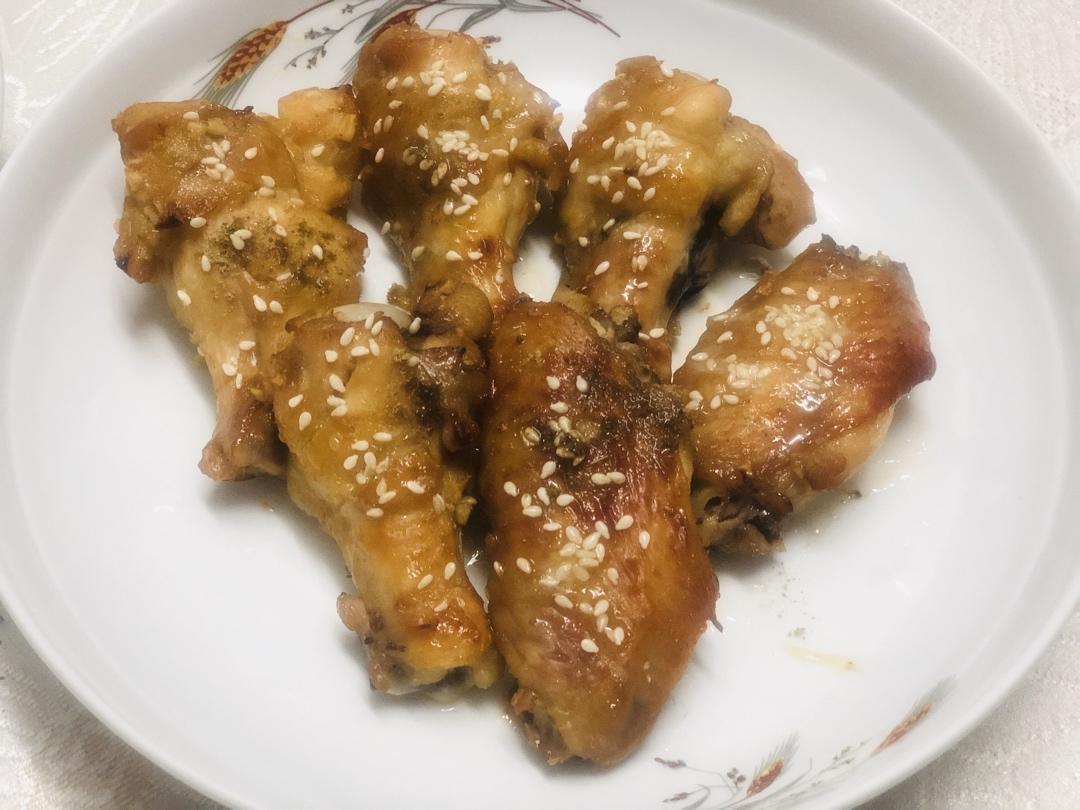 蜜汁鸡翅（烤箱）