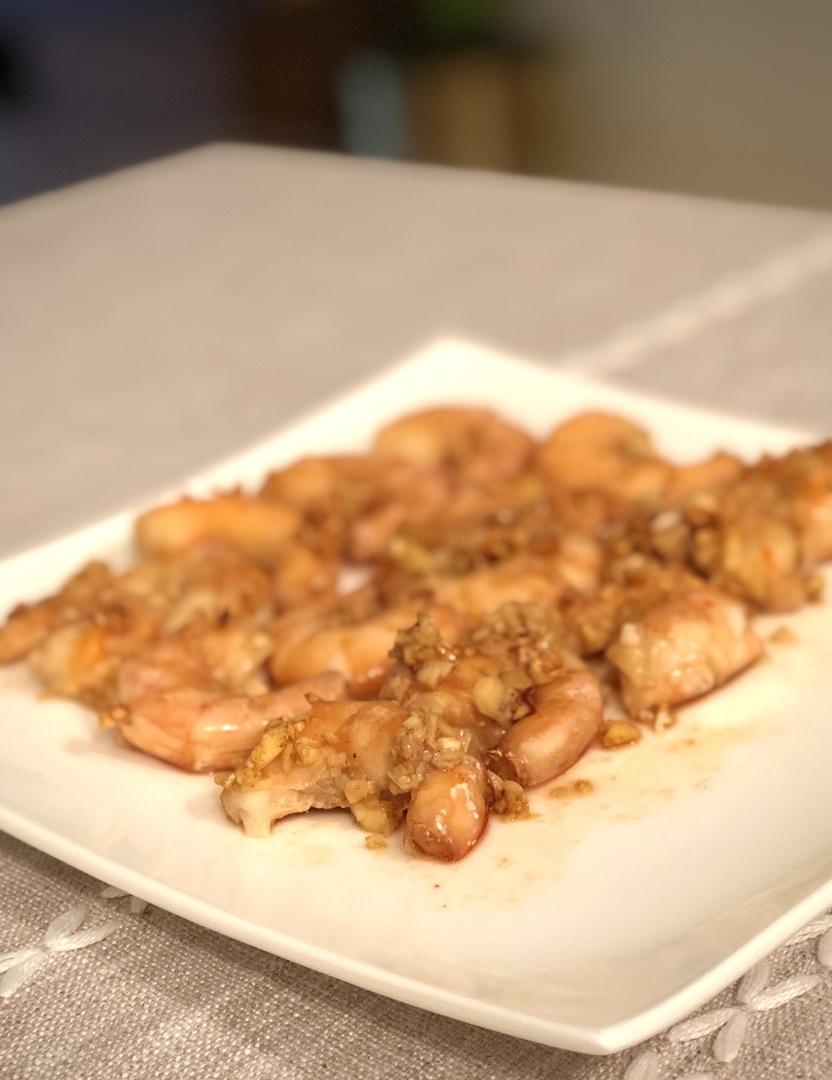 蒜蓉烤大虾