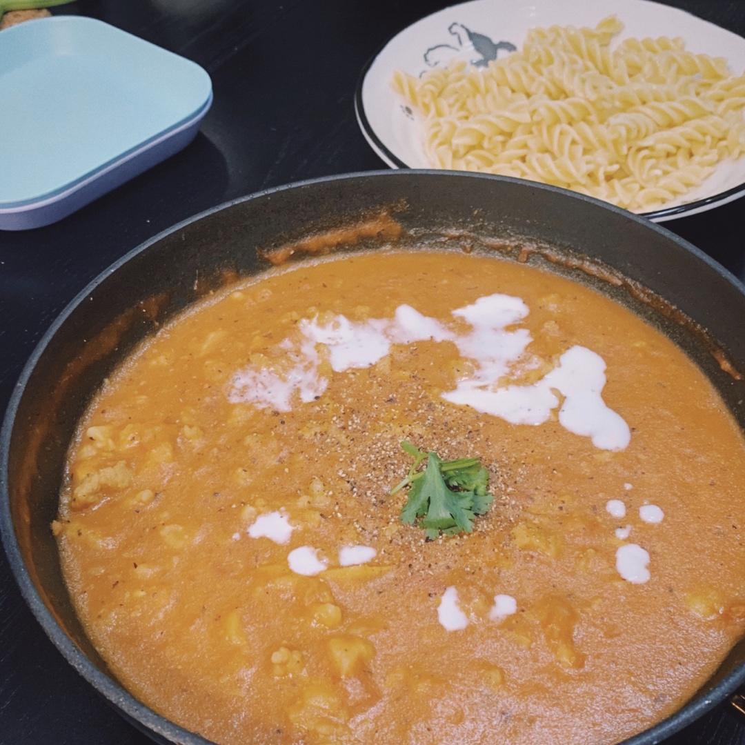 番茄肉酱意大利面