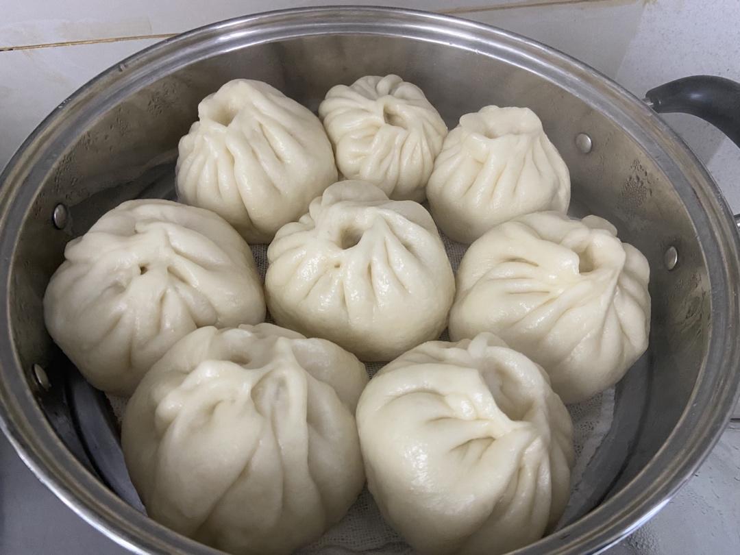 手工包子（肚脐包）