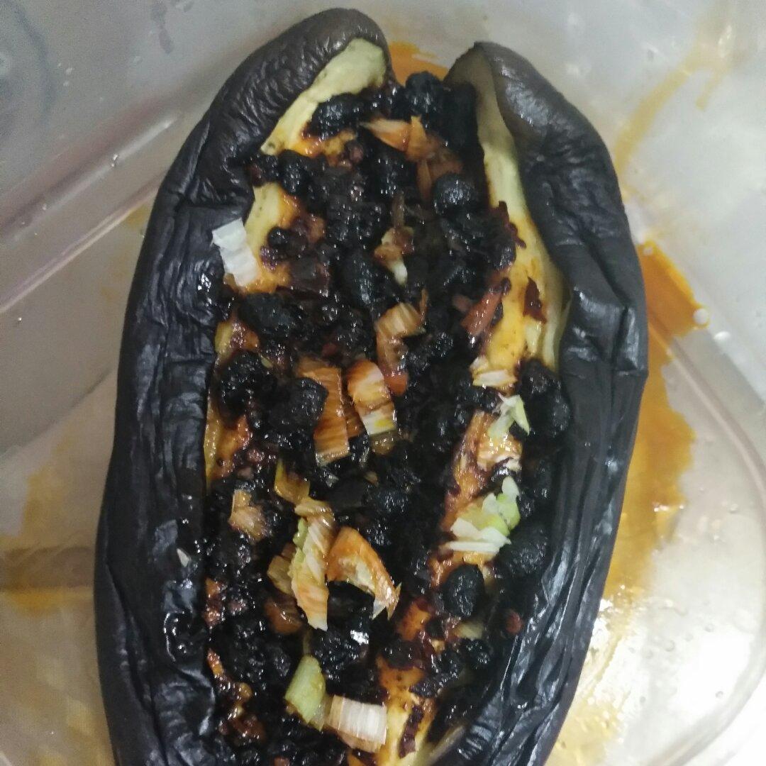 微波炉烤茄子