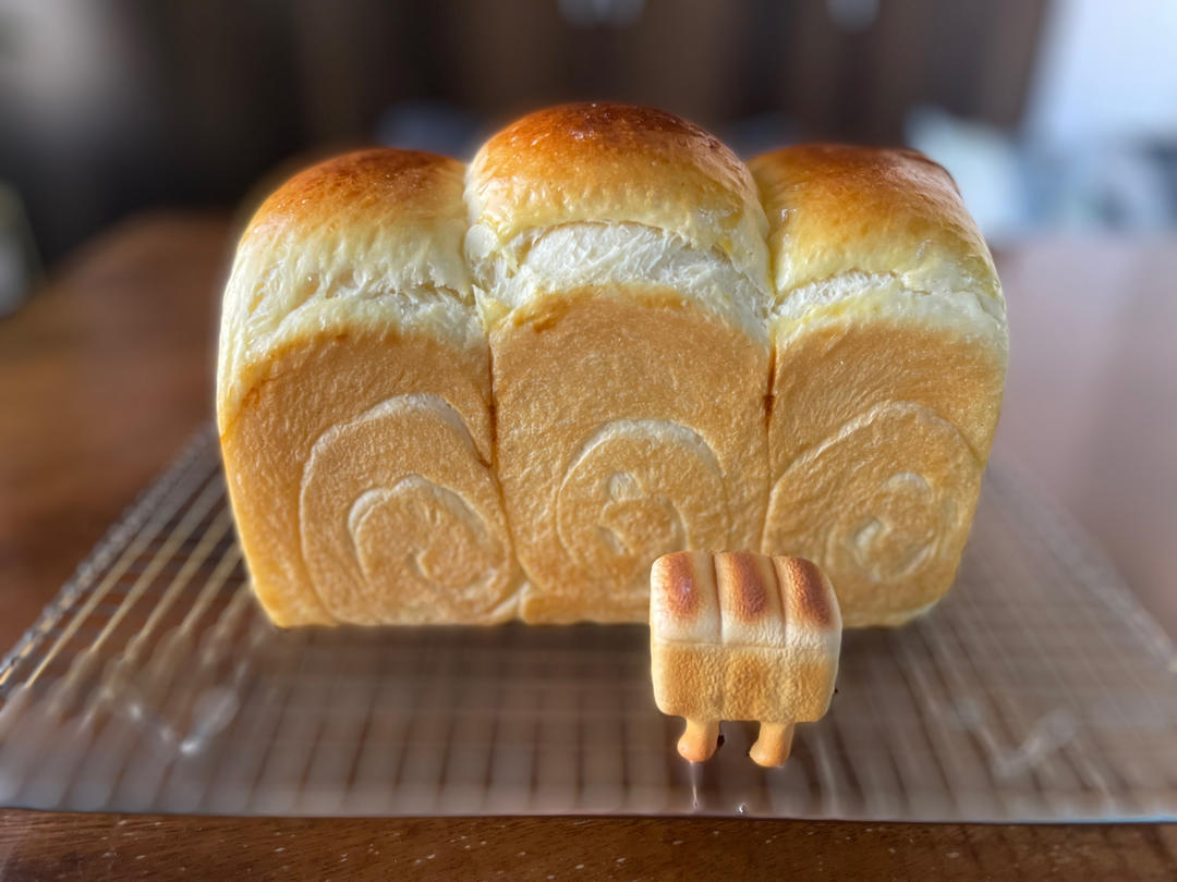 波兰种-香草淡奶油吐司🍞