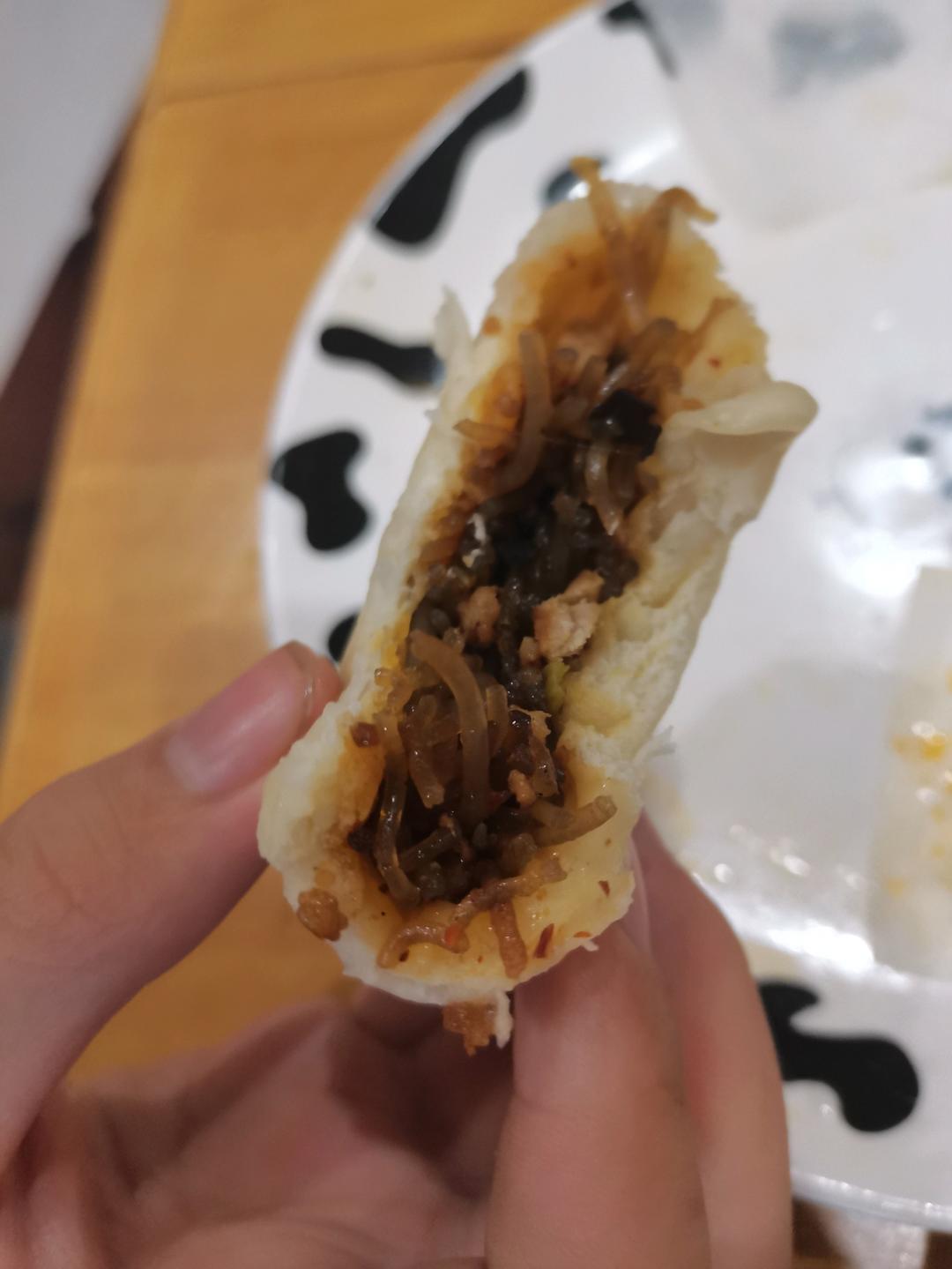 皮薄馅儿大的粉丝肉末包子（馅料做法）
