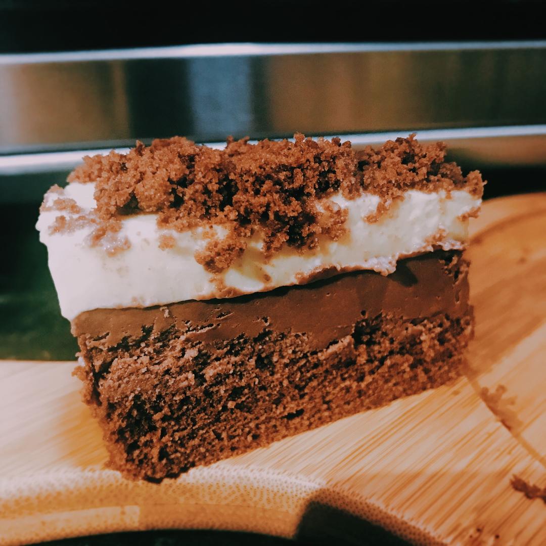 <LeTao> 巧克力双层芝士蛋糕配方大公开！！