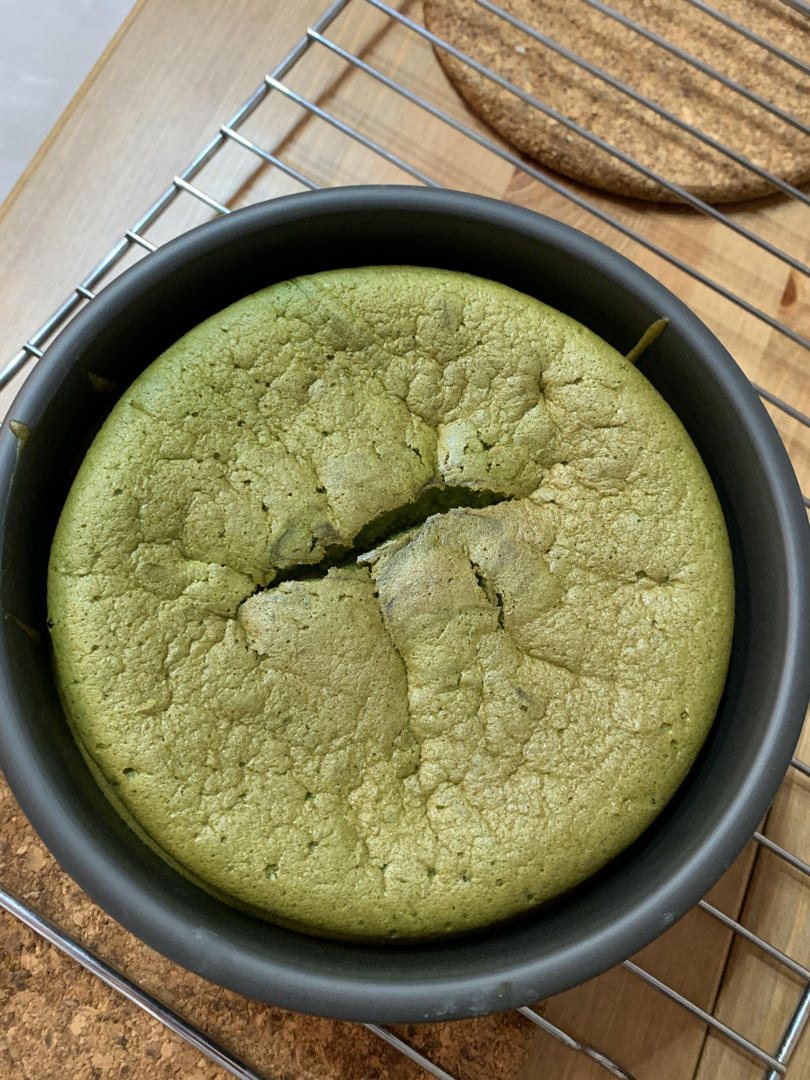 🍵清新治愈抹茶戚风——不容易消泡的秘密