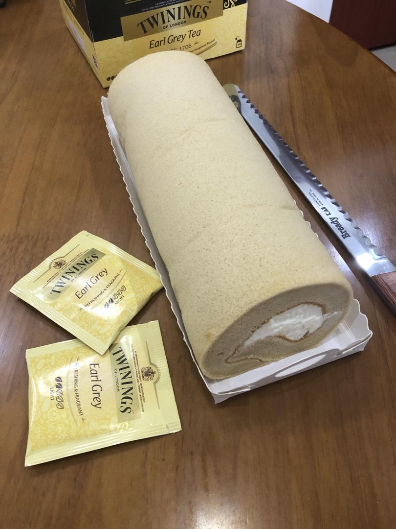 香气四溢的伯爵红茶蛋糕卷
