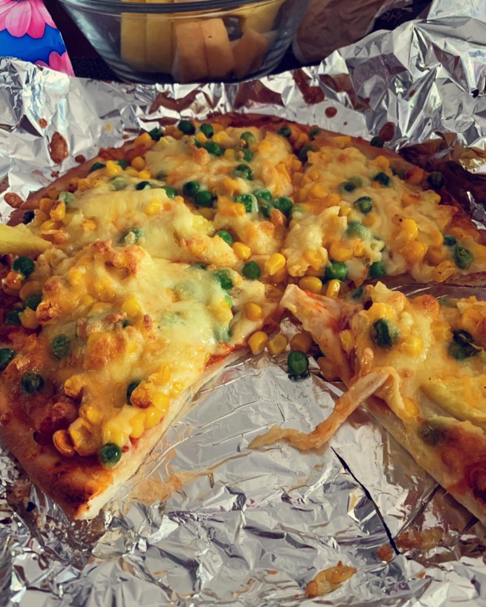 夏威夷pizza（附饼底冷冻法）