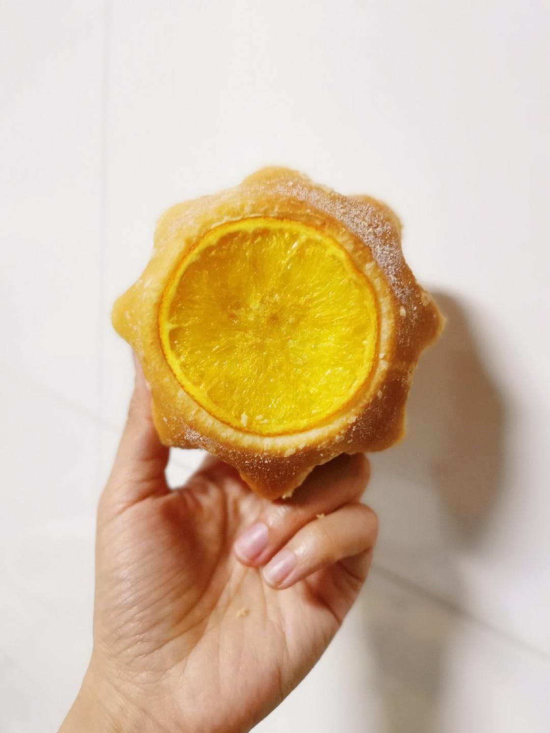香橙🍊卡仕达八角星面包