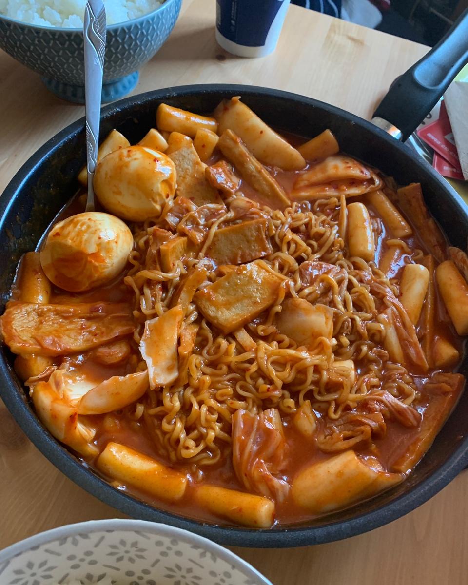 韩式泡面辣炒年糕