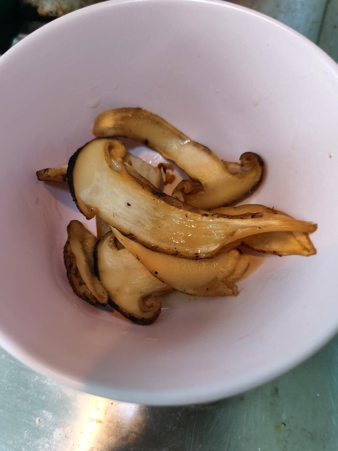 油煎松茸