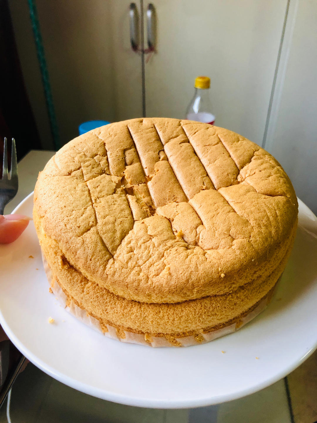 6寸戚风蛋糕零失败版