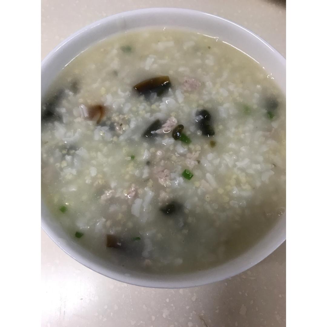 皮蛋瘦肉粥 Pidan & Pork Rice Soup