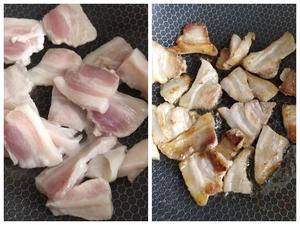 北方家常大菜海带的各种吃法---海带五花肉炖土豆，海带五花肉炖豆腐，海带白虾炖豆腐的做法 步骤4