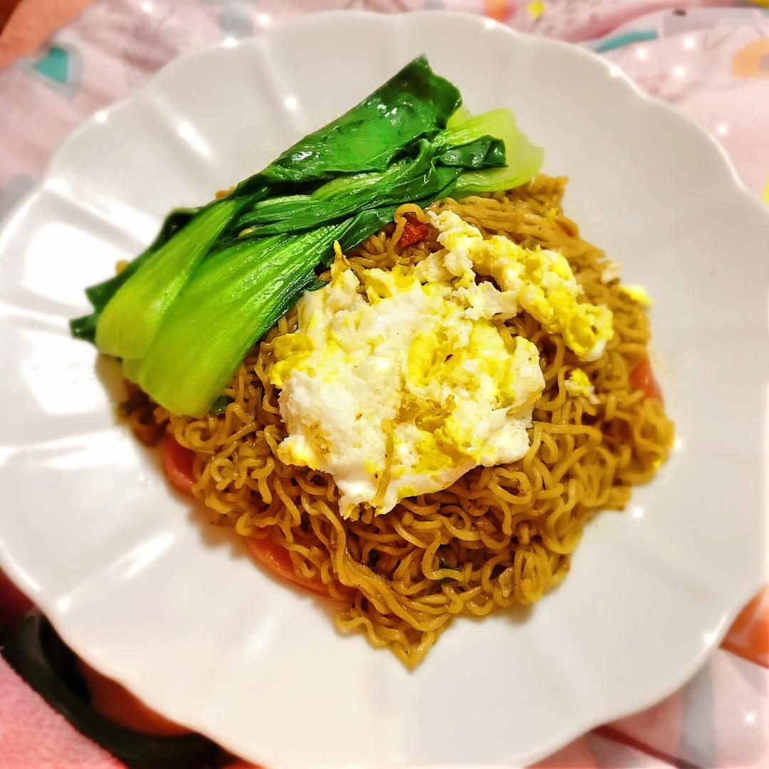 炒方便面 巨好吃哟～