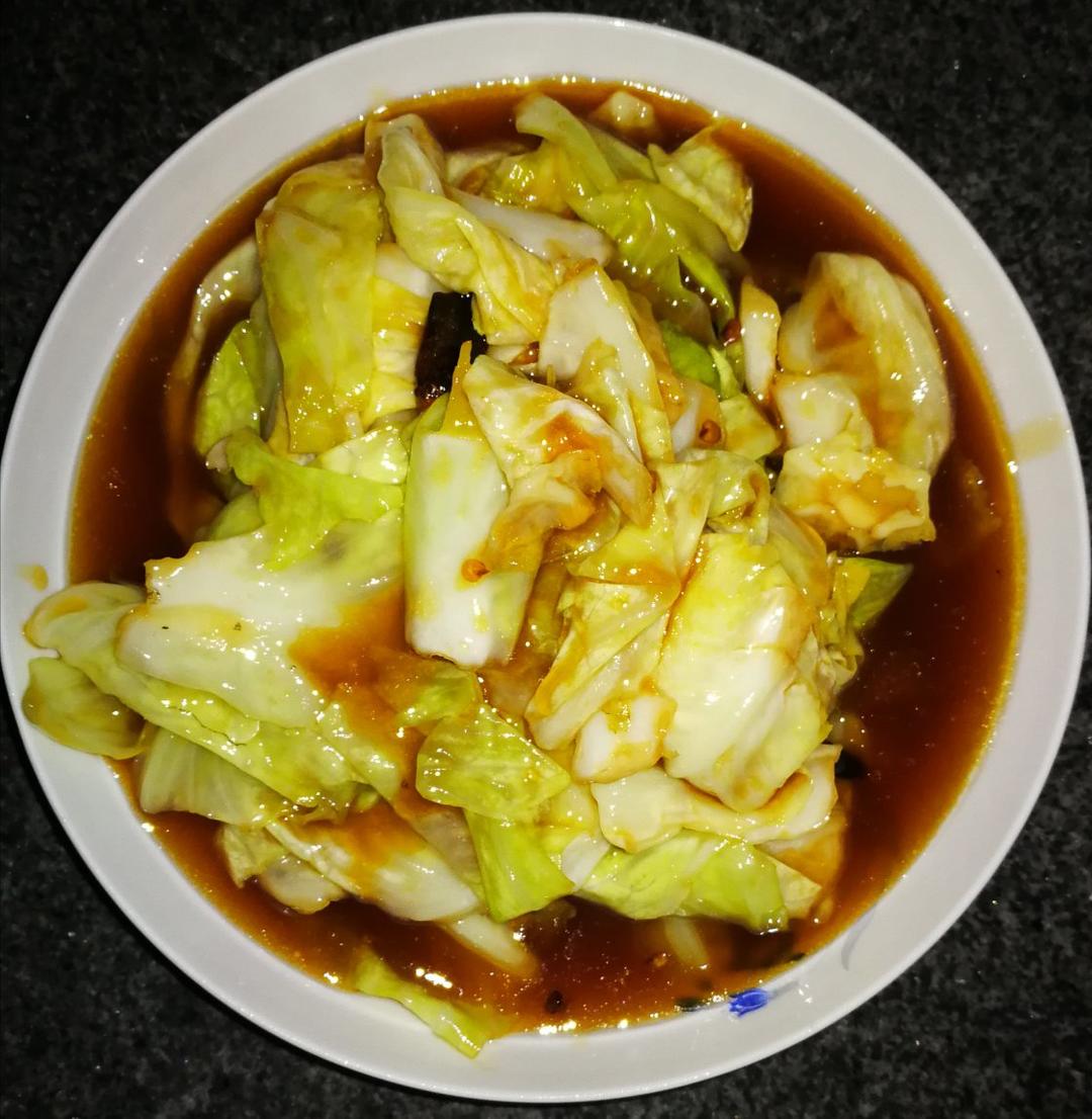 穆味做的糖醋莲花白