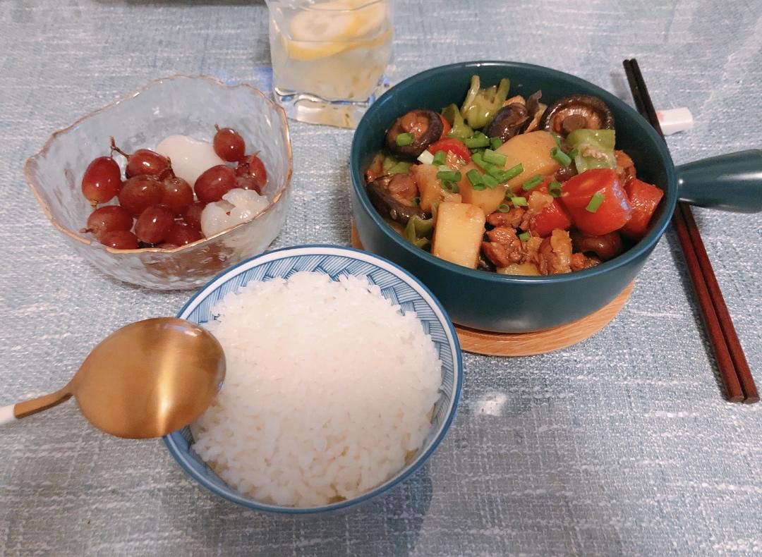 外卖第一名，简单在家做|黄焖鸡米饭