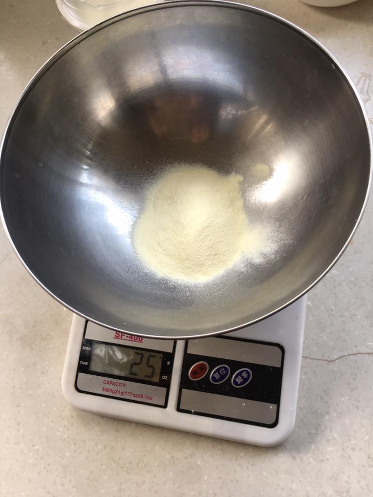 纯奶手撕吐司的做法 步骤1