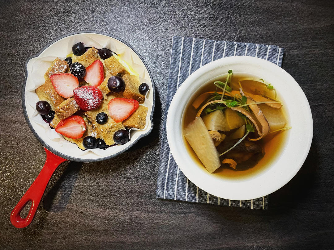 金沙肉松吐司布丁