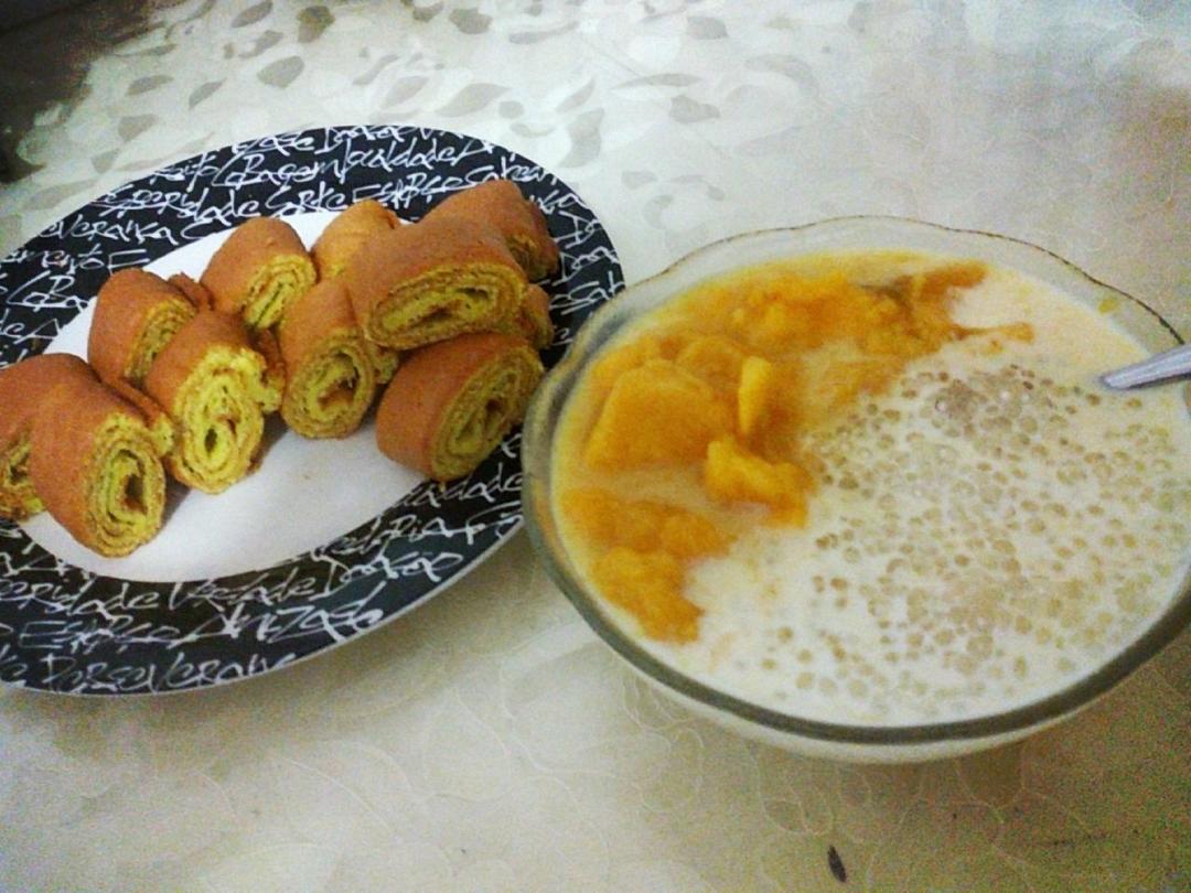 原味蛋糕卷