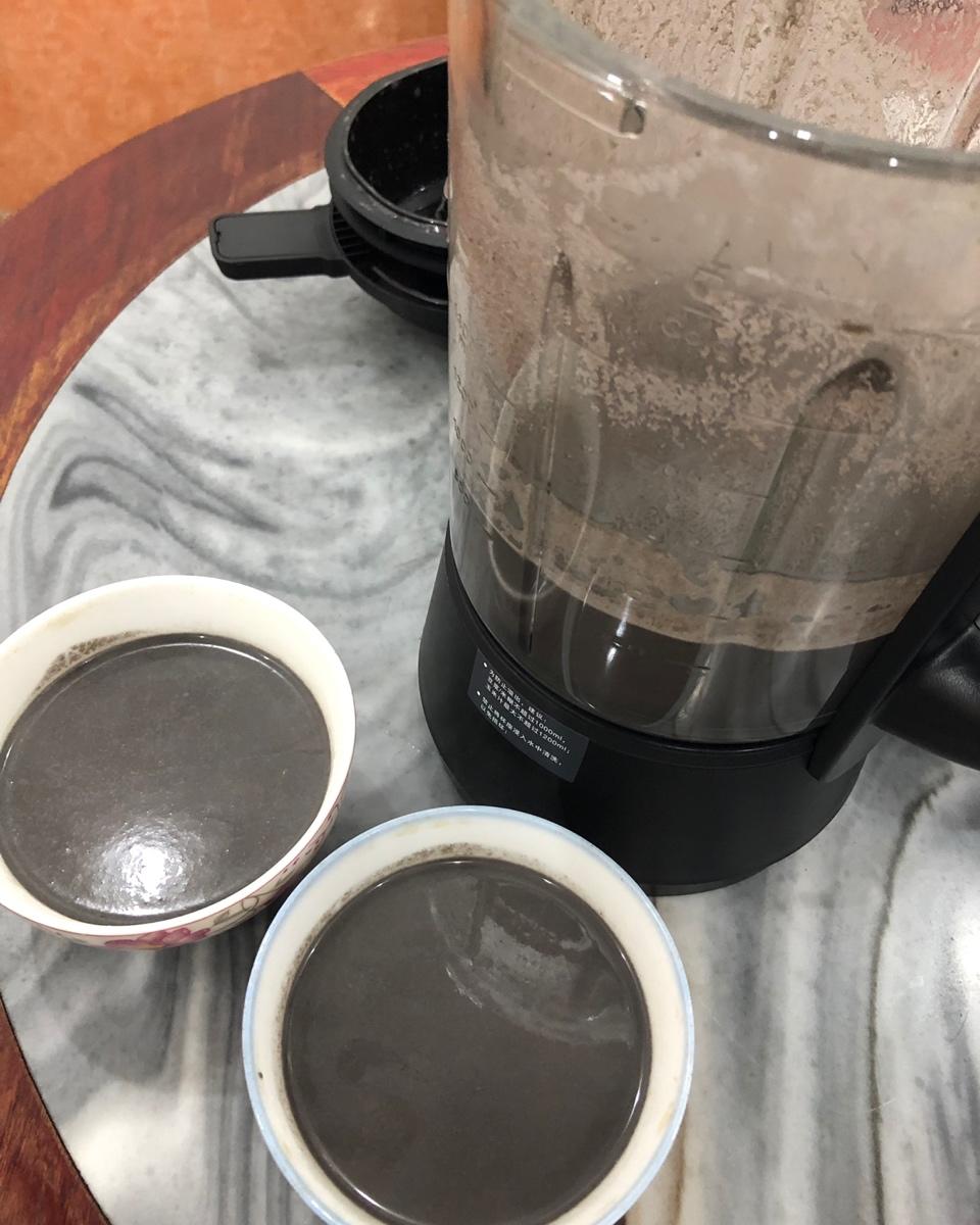做我只喵做的自制香浓黑芝麻糊《超简易破壁机.豆浆机版,懒人版》