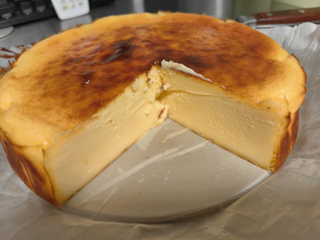 巴斯克芝士蛋糕『最简单的蛋糕』零失败🔥芝士控