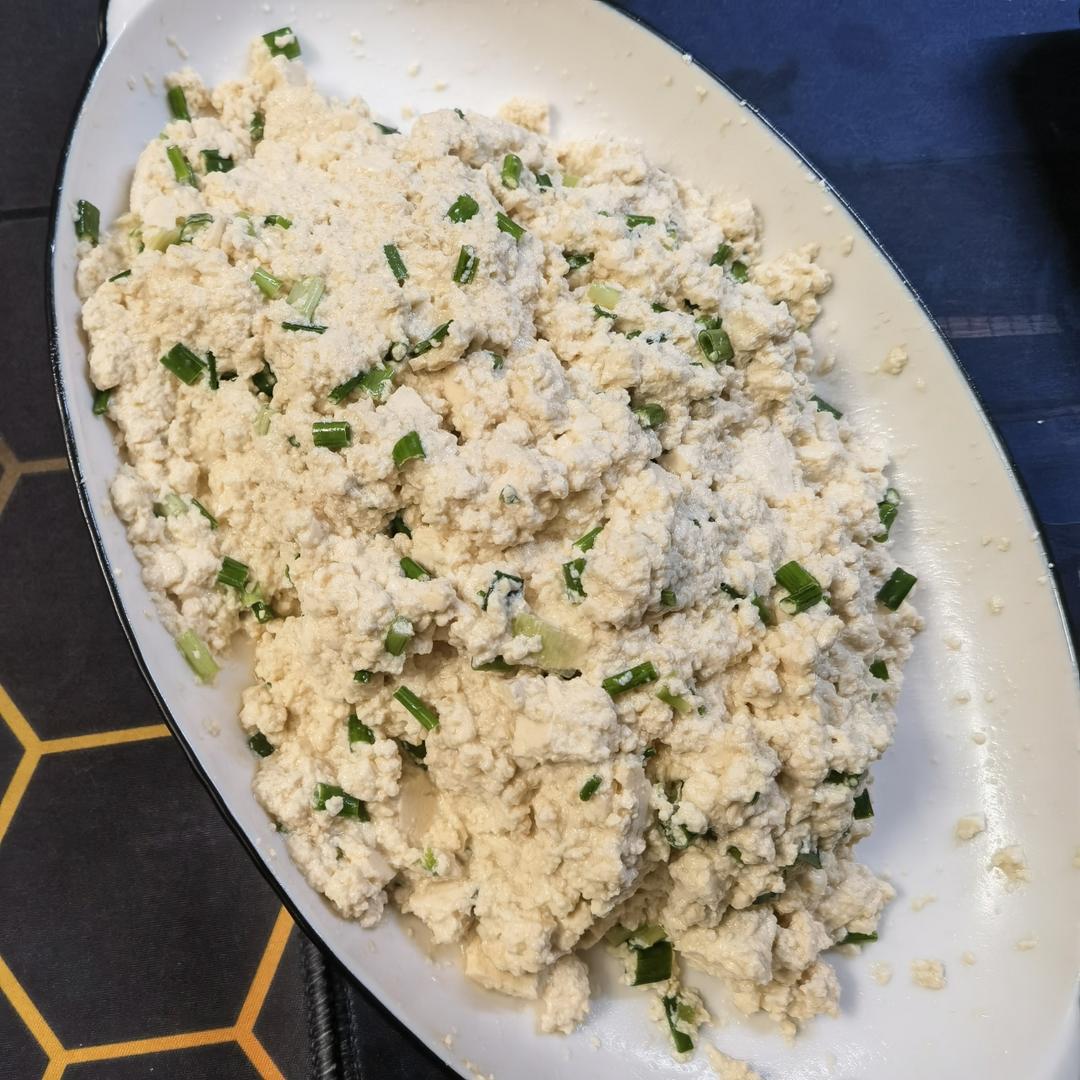家庭版小葱拌豆腐😋