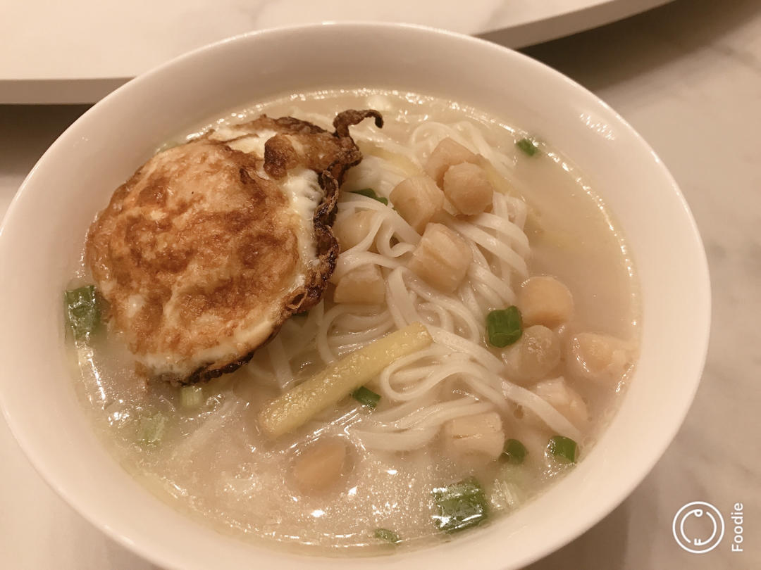 十分钟做超好吃瑶柱鲜汤面