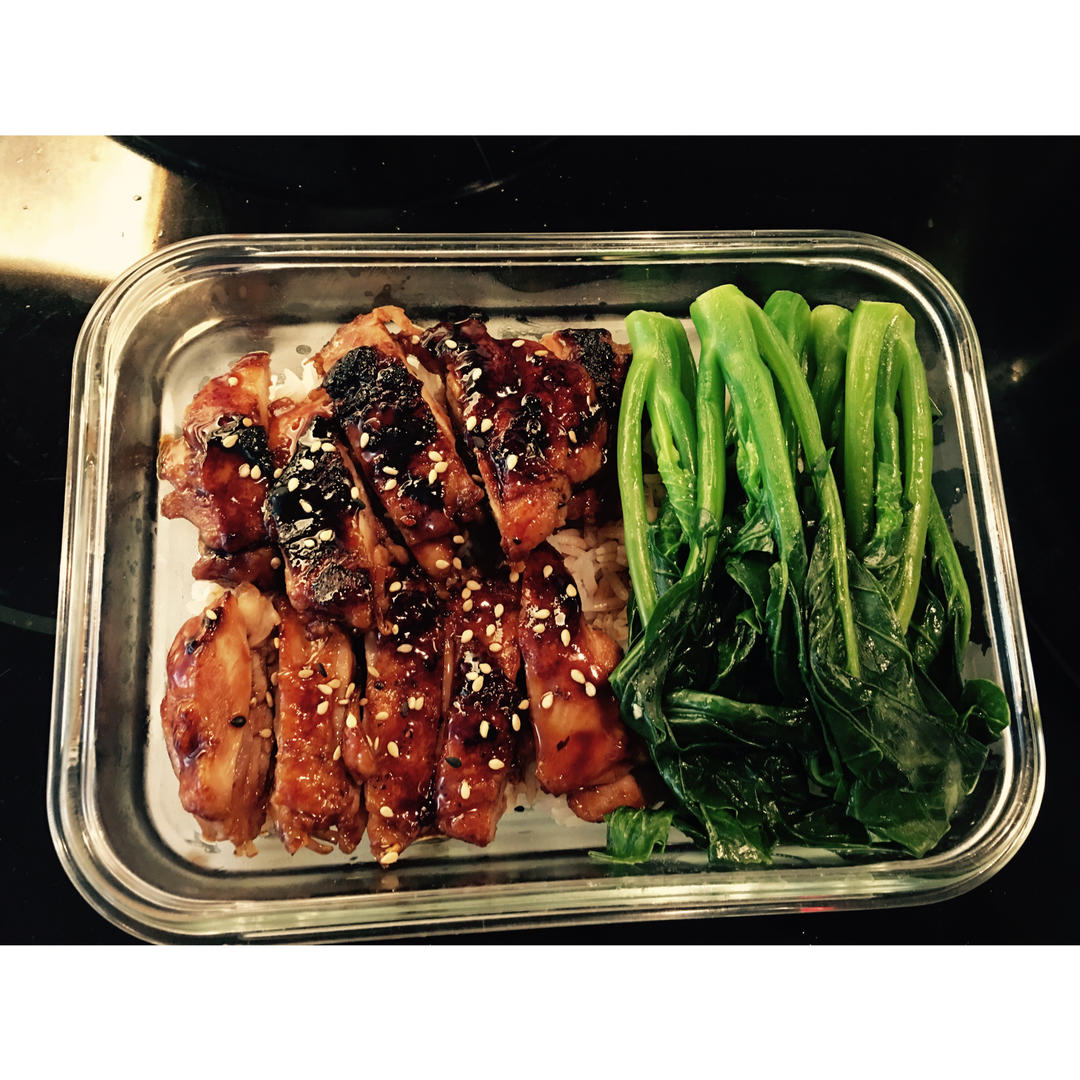 【照烧鸡排饭】