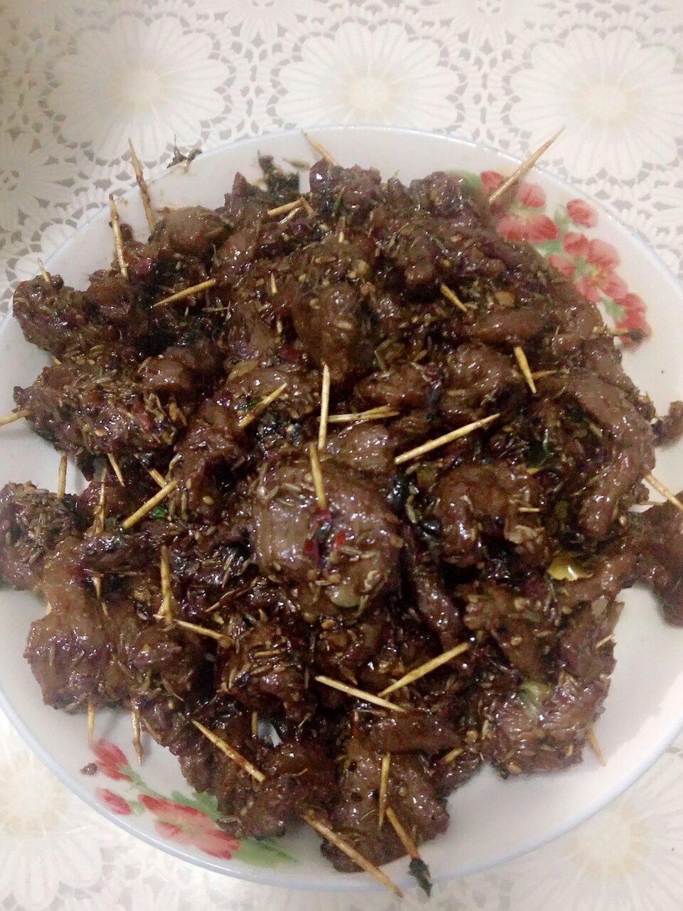 牙签牛肉 道地湖南味