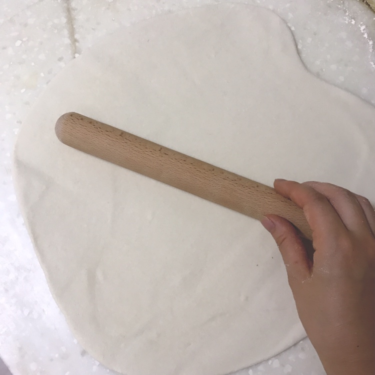 榴莲多多薄饼披萨的做法 步骤4