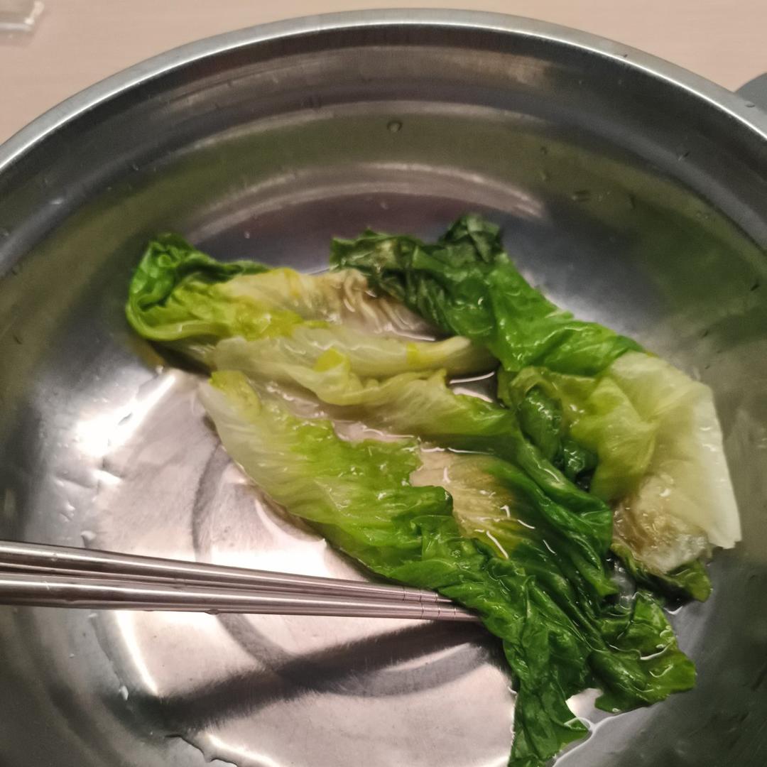 水煮生菜