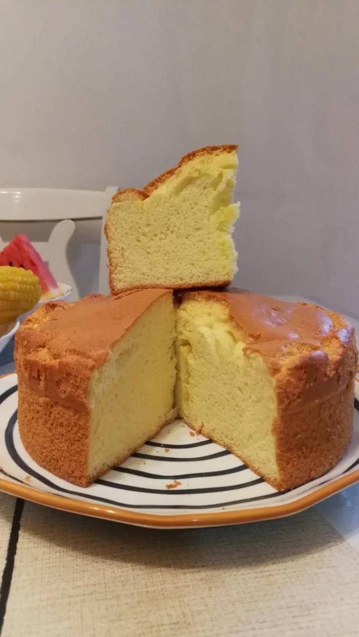 《Tinrry+》戚风蛋糕（6寸配方）（基础、超详细教程）