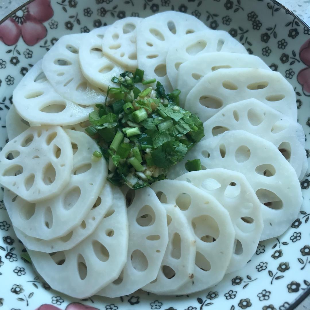 凉拌藕片