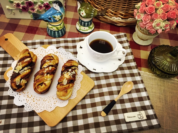 巧克力榛子面包