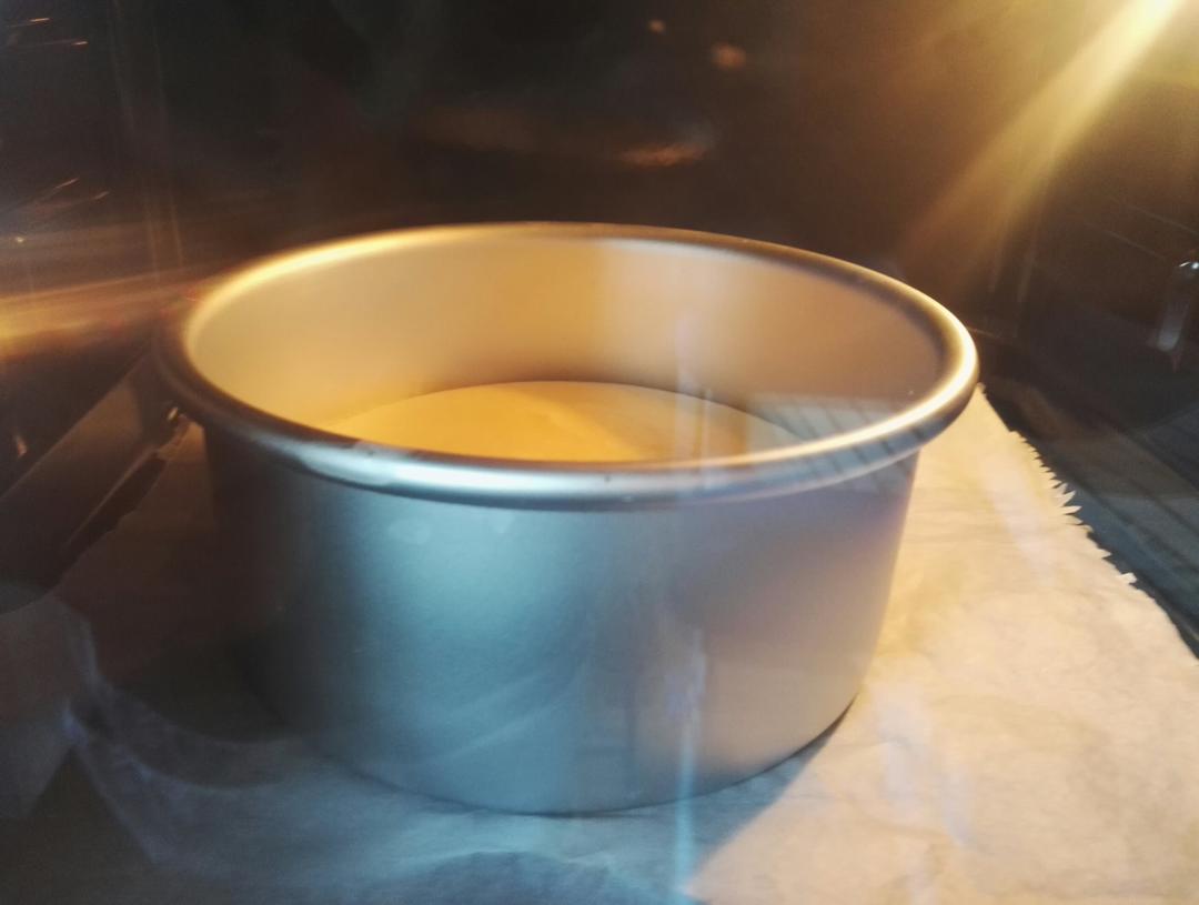 6寸原味戚风蛋糕